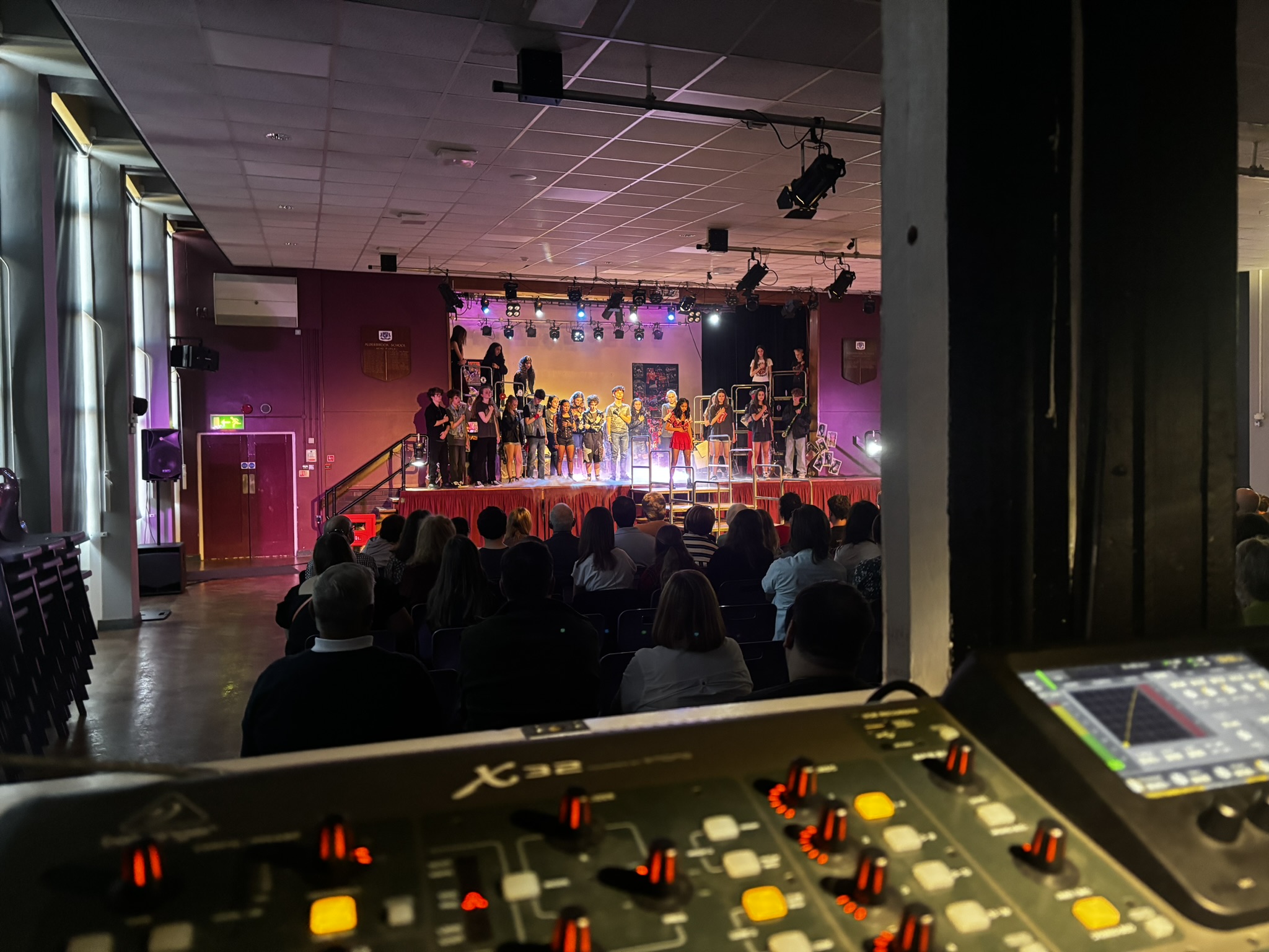 Show from the sound desk